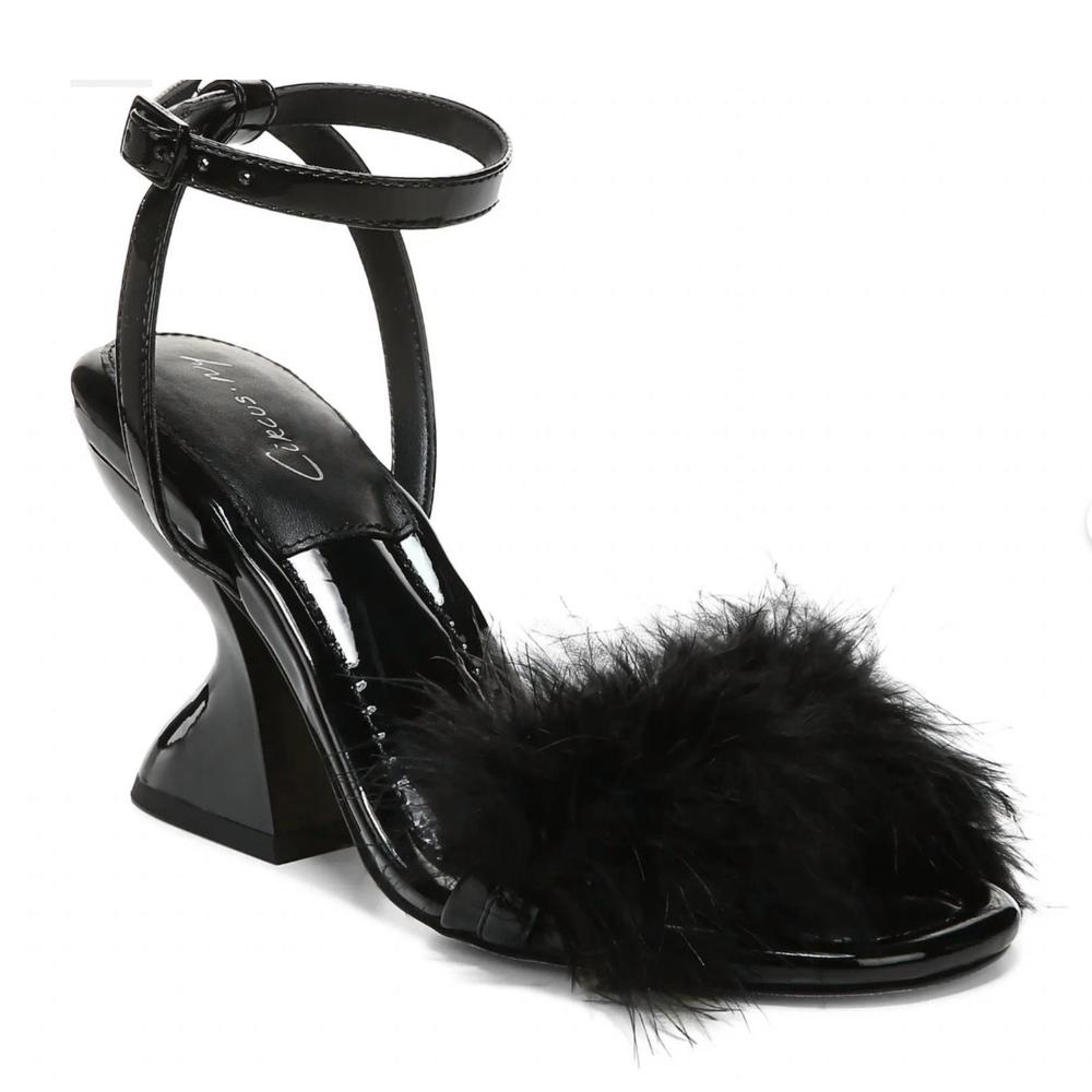 NEW CIRCUS BY SAM EDELMAN brenna feather heel in black